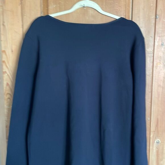 Tory Burch Harley black laced long sleeve wool sweater dress NWT - Picture 8 of 10